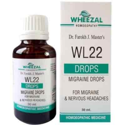 Buy Wheezal WL - 22 Migraine Drops