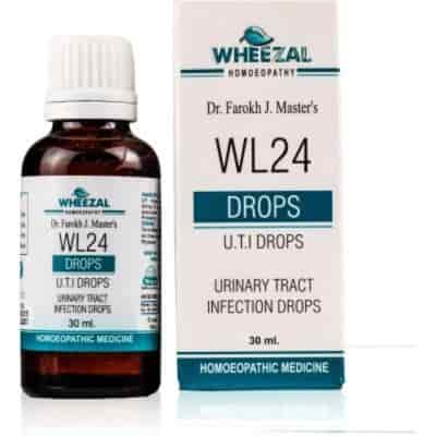 Buy Wheezal WL - 24 UTI Drops