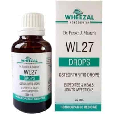 Buy Wheezal WL - 27 Osteoarthritis Drops