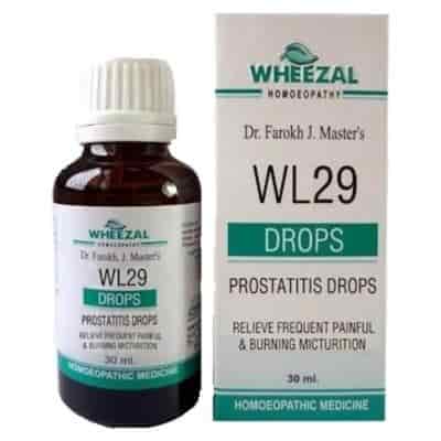 Buy Wheezal WL - 29 Prostatitis Drops