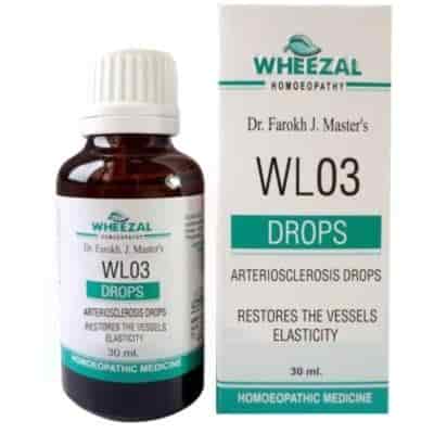Buy Wheezal WL - 3 Arteriosclerosis Drops