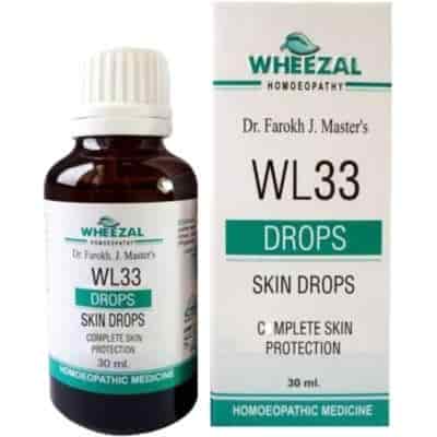 Buy Wheezal WL - 33 Skin Drops