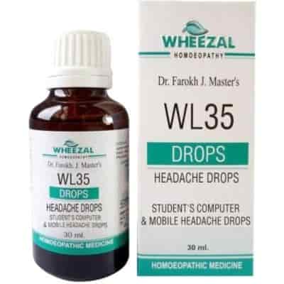 Buy Wheezal WL - 35 Student's Headache Drops