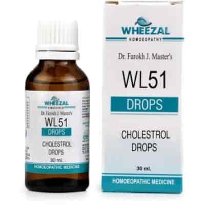 Buy Wheezal WL - 51 Cholestrol Drops
