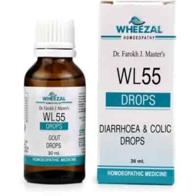 Buy Wheezal WL - 55 Diarrhoea & Colic Drops