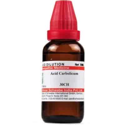 Buy Willmar Schwabe India Acid Carbolicum - 30 ml