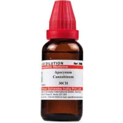 Buy Willmar Schwabe India Apocynum Cannabinum - 30 ml