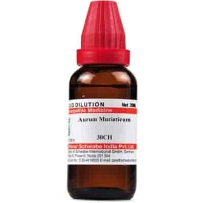 Buy Willmar Schwabe India Aurum Muriaticum - 30 ml