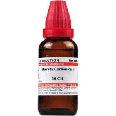 Buy Willmar Schwabe India Baryta Carbonicum - 30 ml