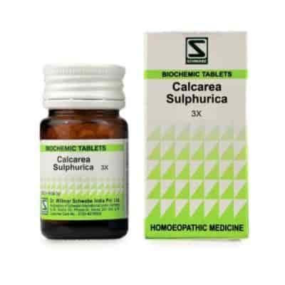 Buy Willmar Schwabe India Calcarea Sulphuricum - 20 gm