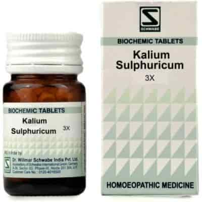 Buy Willmar Schwabe India Kali Sulphuricum - 20 gm