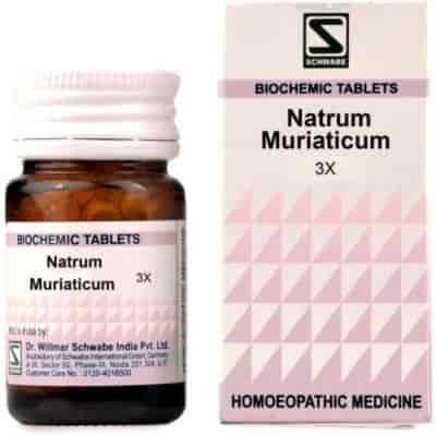 Buy Willmar Schwabe India Natrum Muriaticum - 20 gm