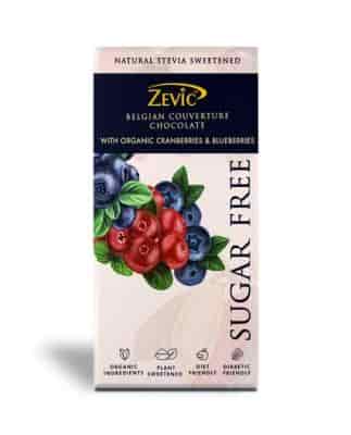 Buy Zevic Milk Couverture Chocolate Cranberry and Blueberry