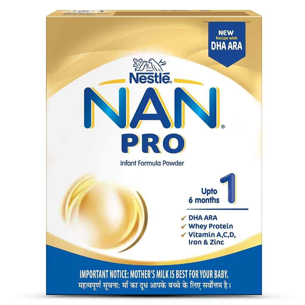 Nestle Nan Pro 1 Infant Formula Powder Stage 1 - Upto 6 months