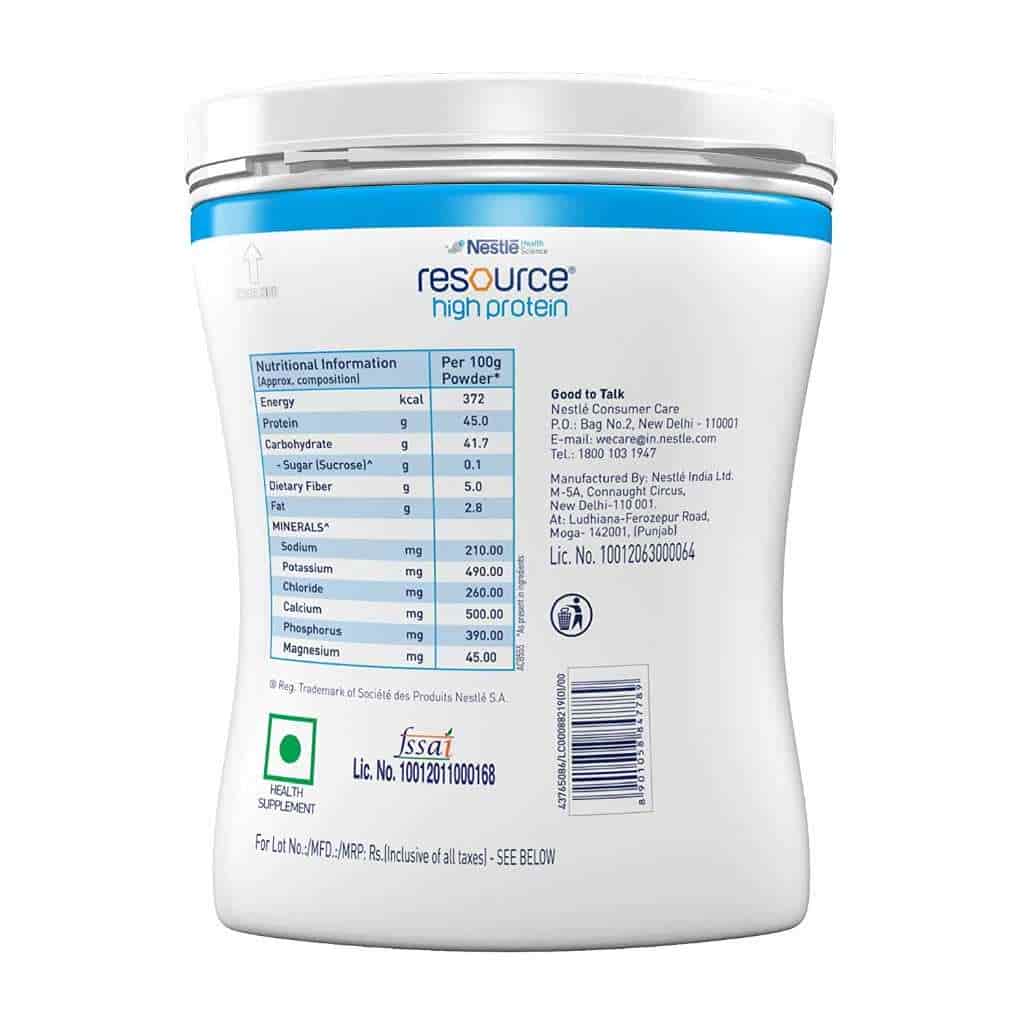 Nestle Resource High Protein Tin - Vanilla Flavor