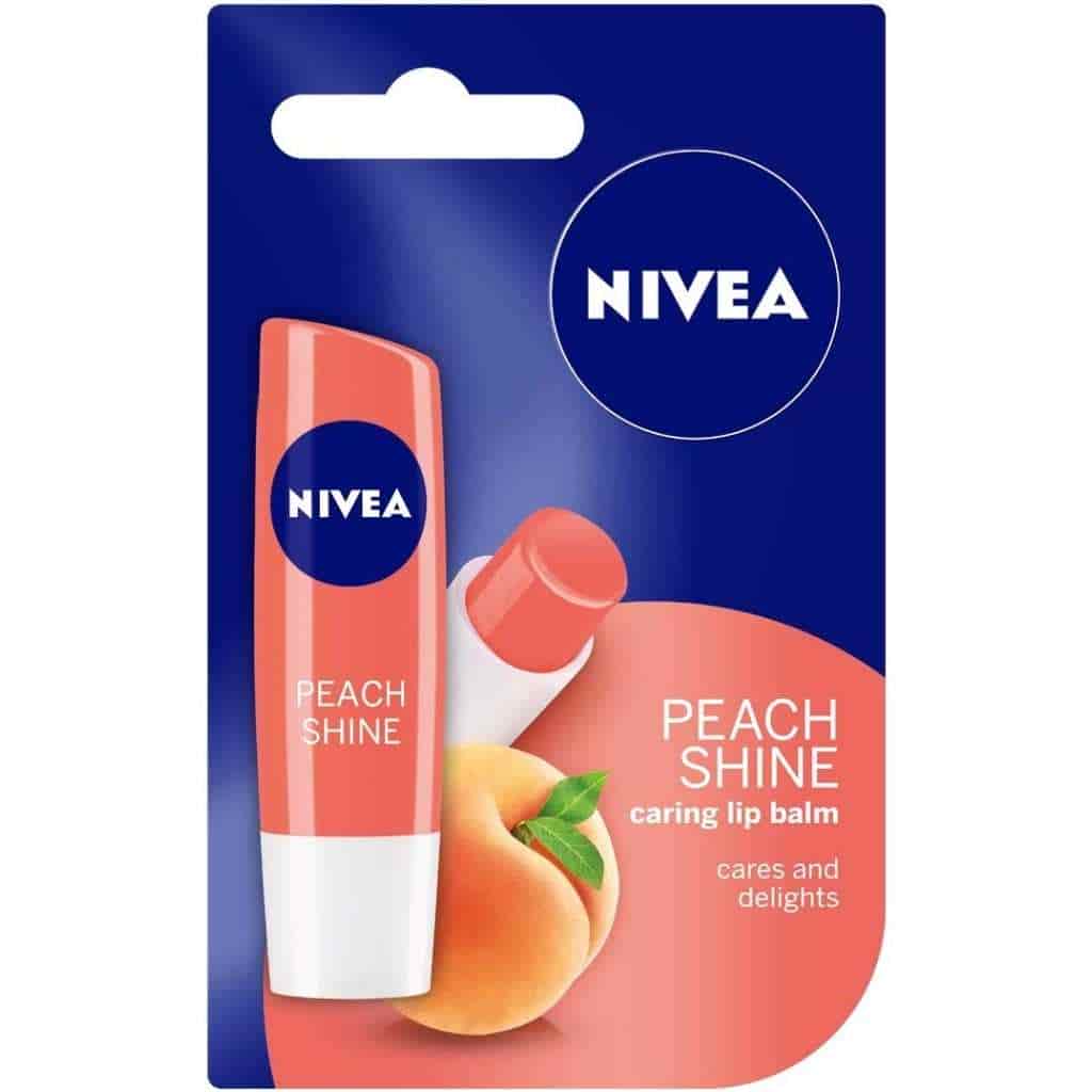 Nivea Lip Balm Fruity Shine Peach