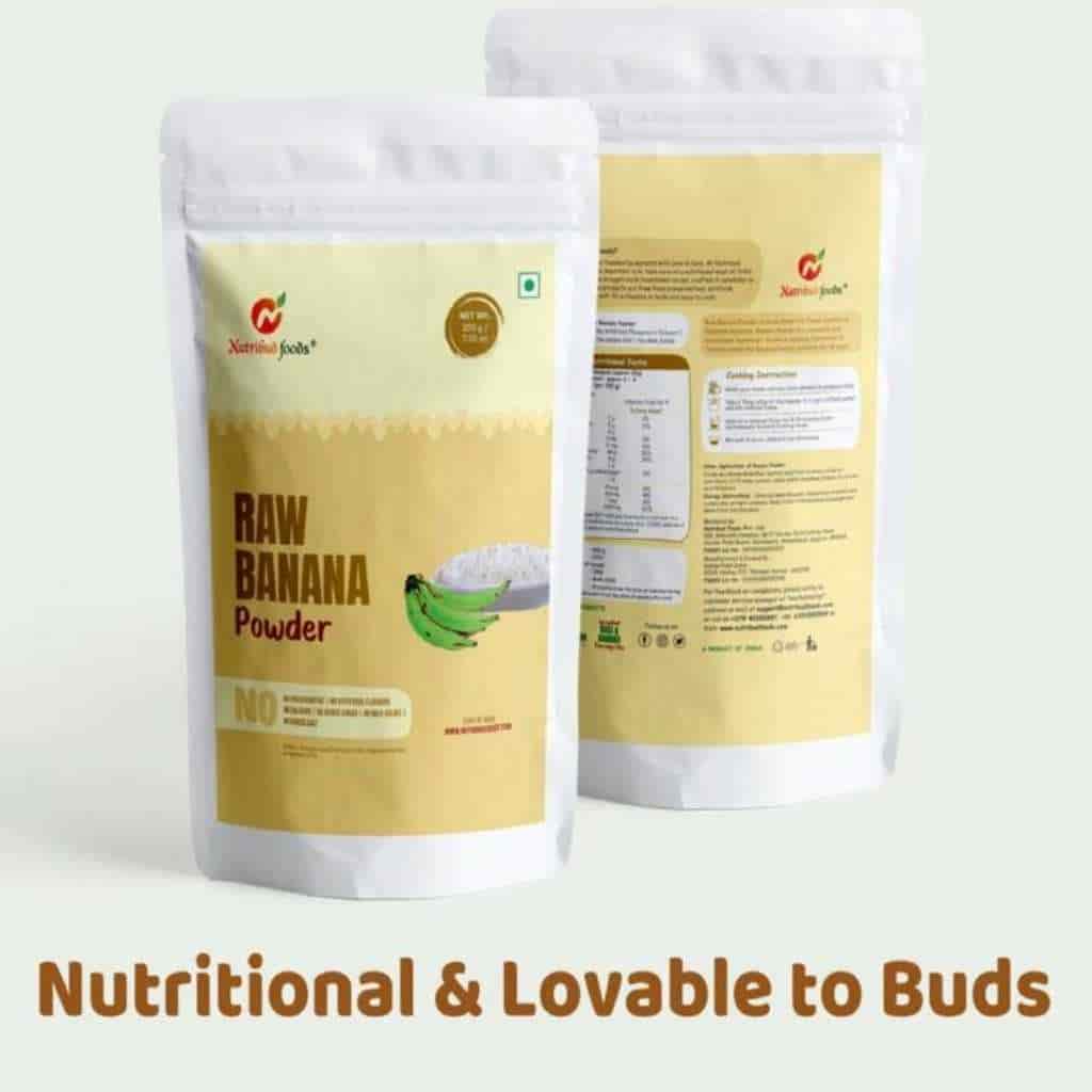Nutribud Foods Raw Banana Powder