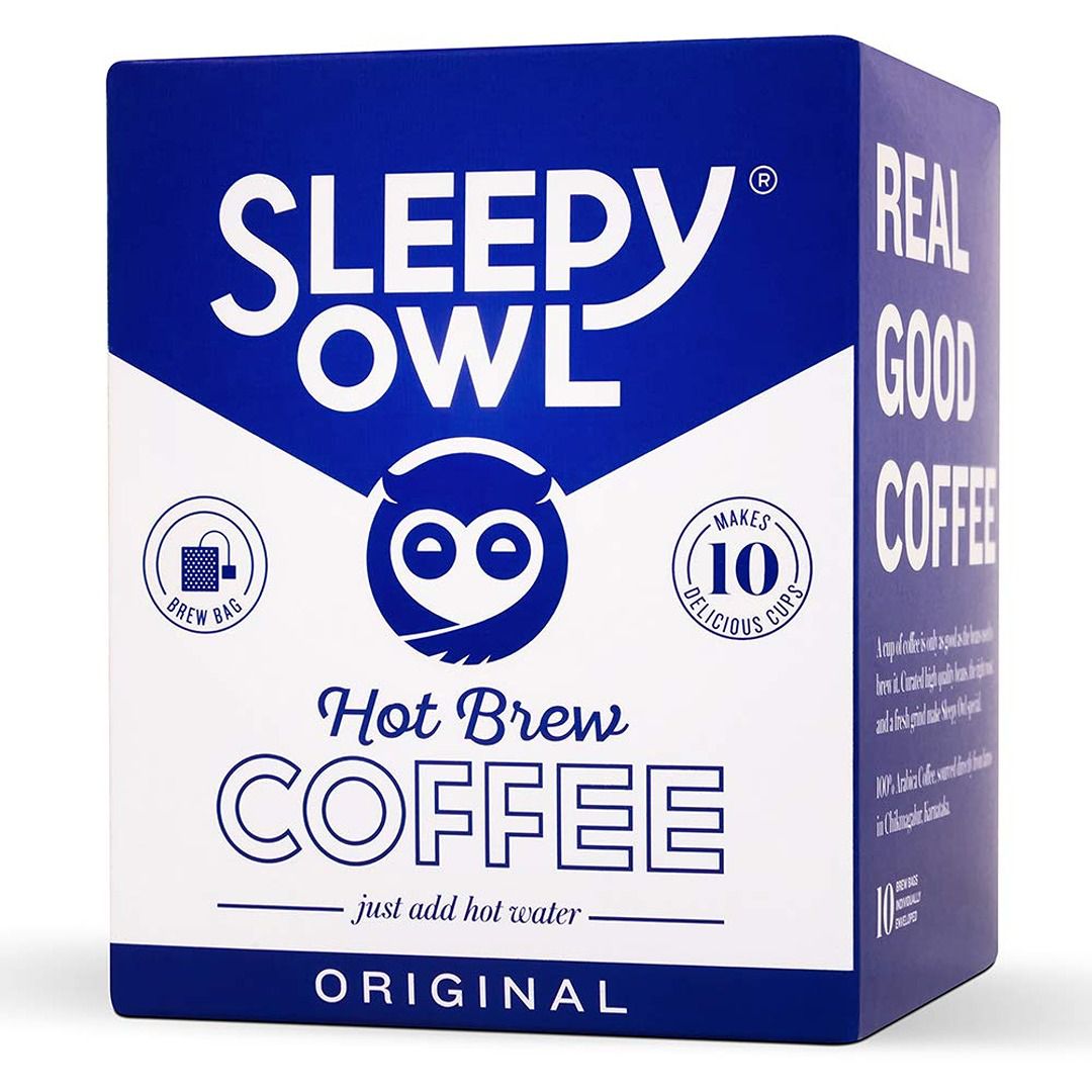 Sleepy Owl Coffee Original Hot Brew Bags