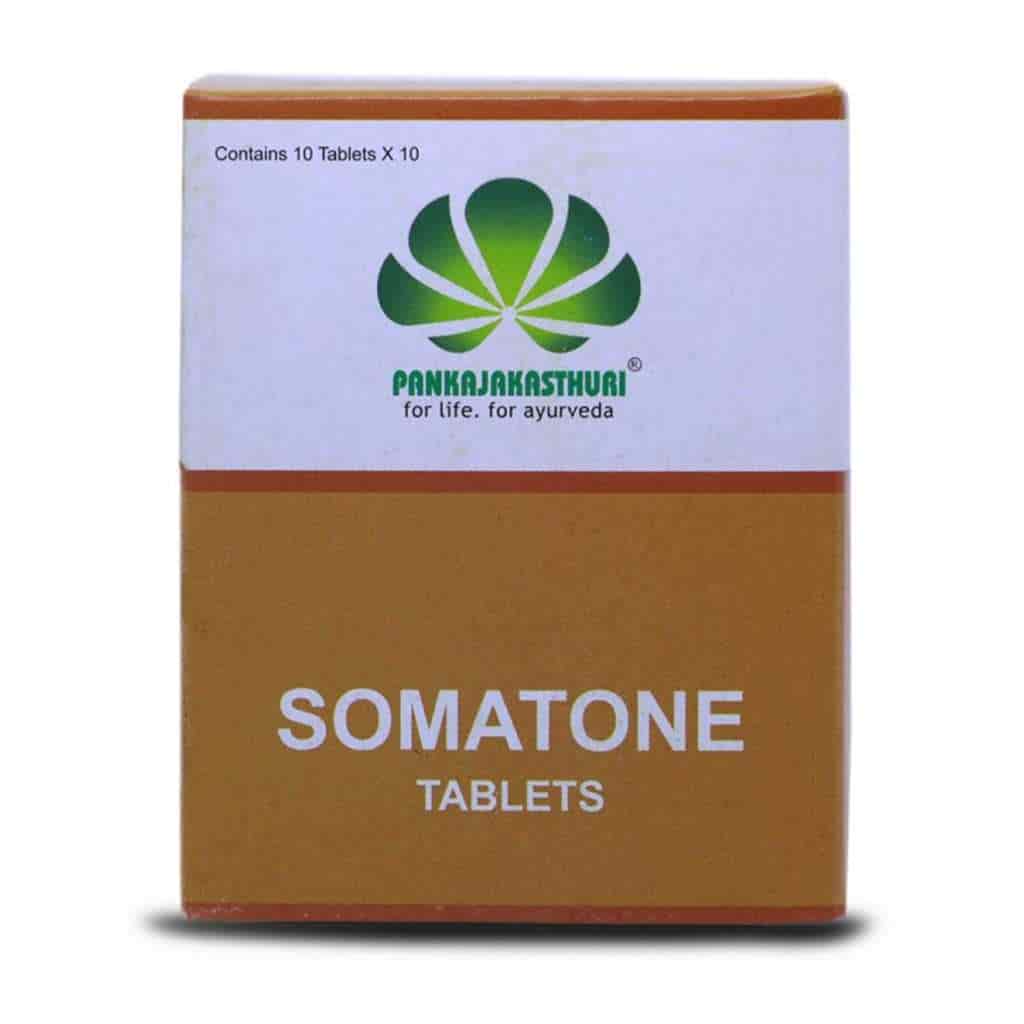 Pankajakasthuri Herbals Somatone Tablets