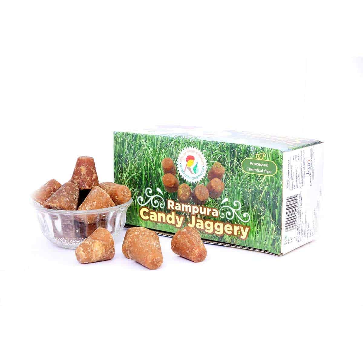 Rampura Organics Jaggery Candy Rampura Pack of 2