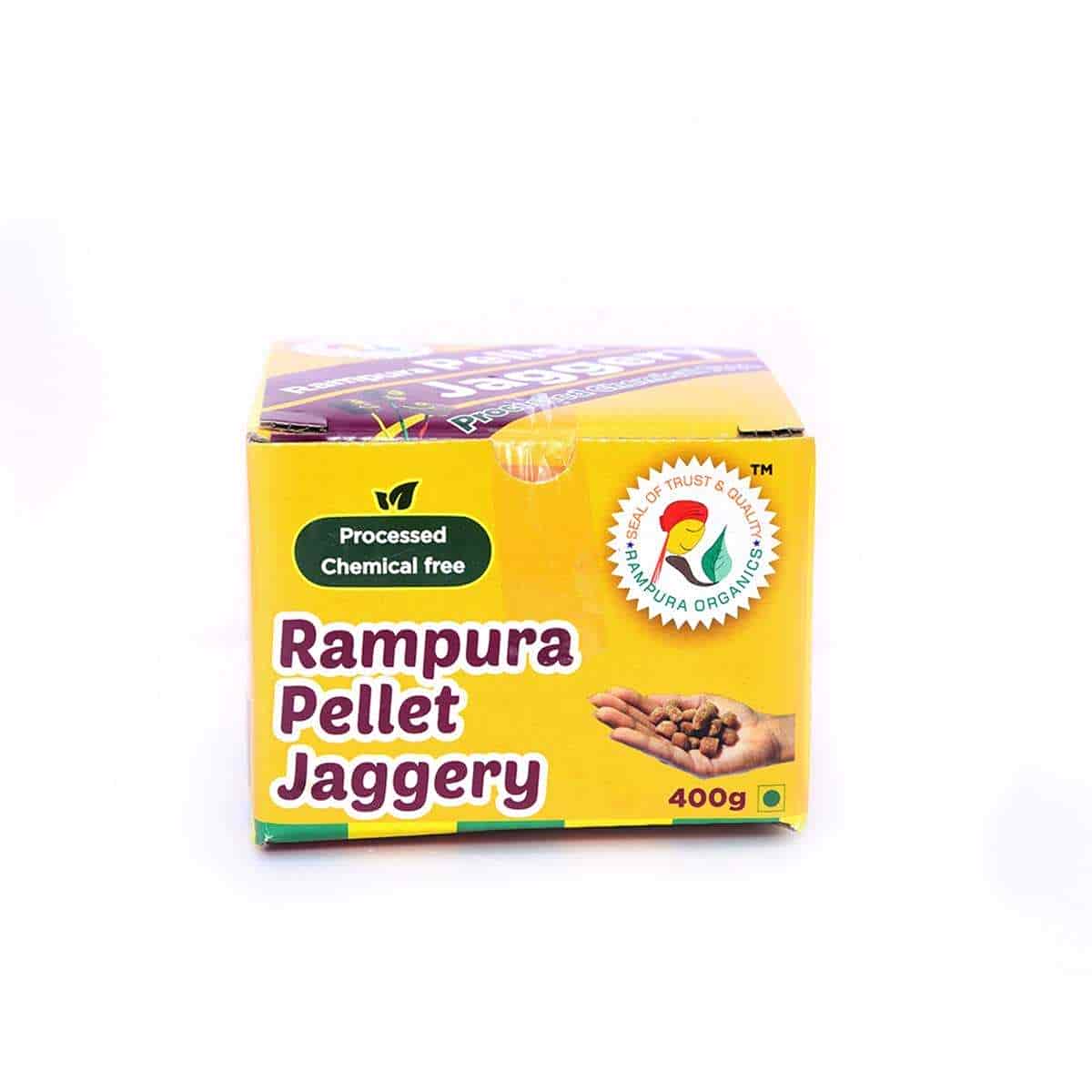 Rampura Organics Jaggery Pellet Rampura Pack of 3