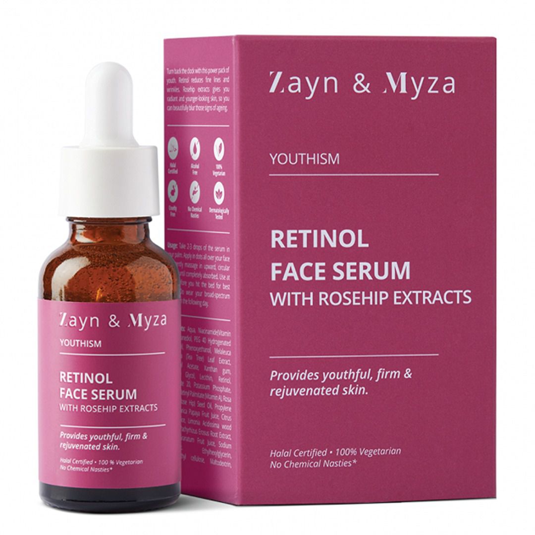 Zayn & Myza Retinol Face Serum with Rosehip Extracts