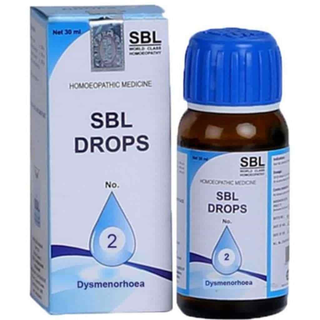SBL Drops No 2 Dysmenorrhoea