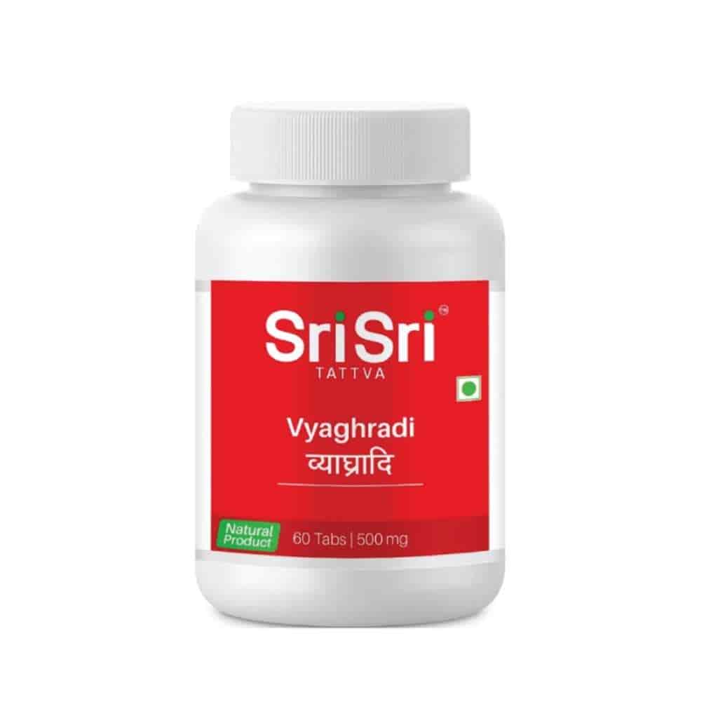 Sri Sri Tattva Vyagradhi - Decongestant Tabs 500 mg