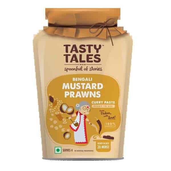 Tasty Tales Bengali Mustard Prawns Pack of 2