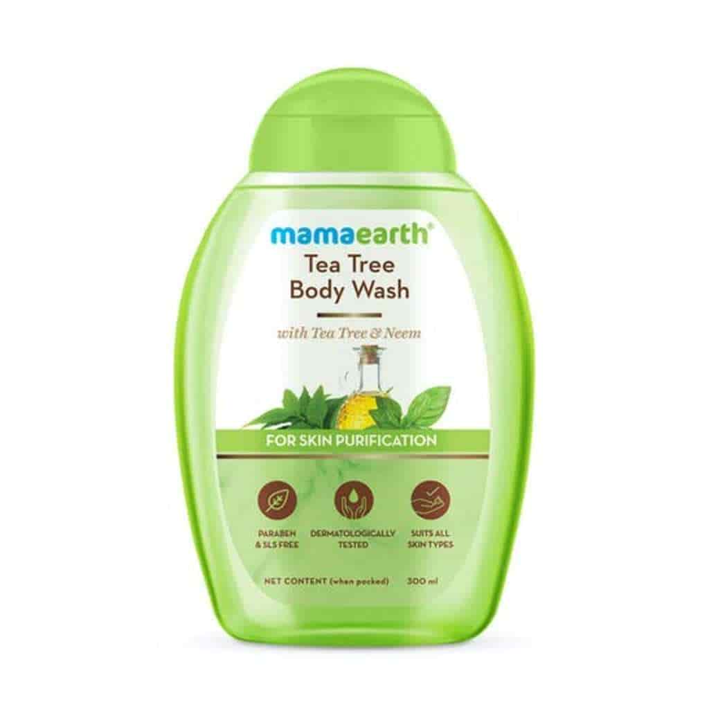 Mamaearth Tea Tree Body Wash With Tea Tree & Neem For Skin Purification
