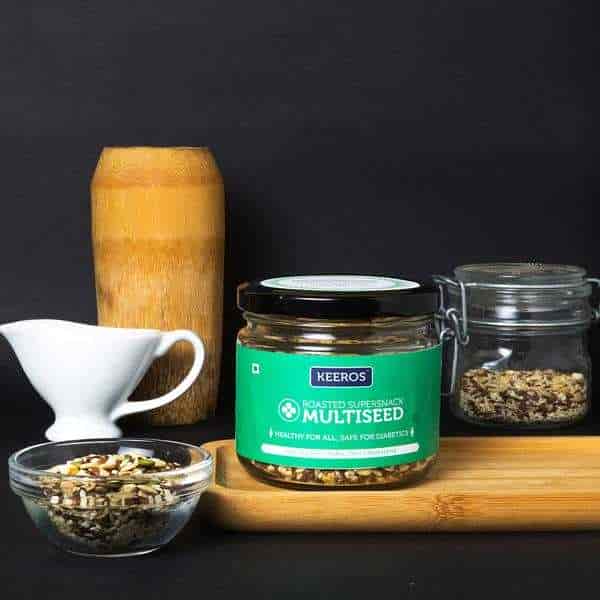 The Gourmet Jar Multiseed Roasted Supersnack Jar Zero Cholesterol