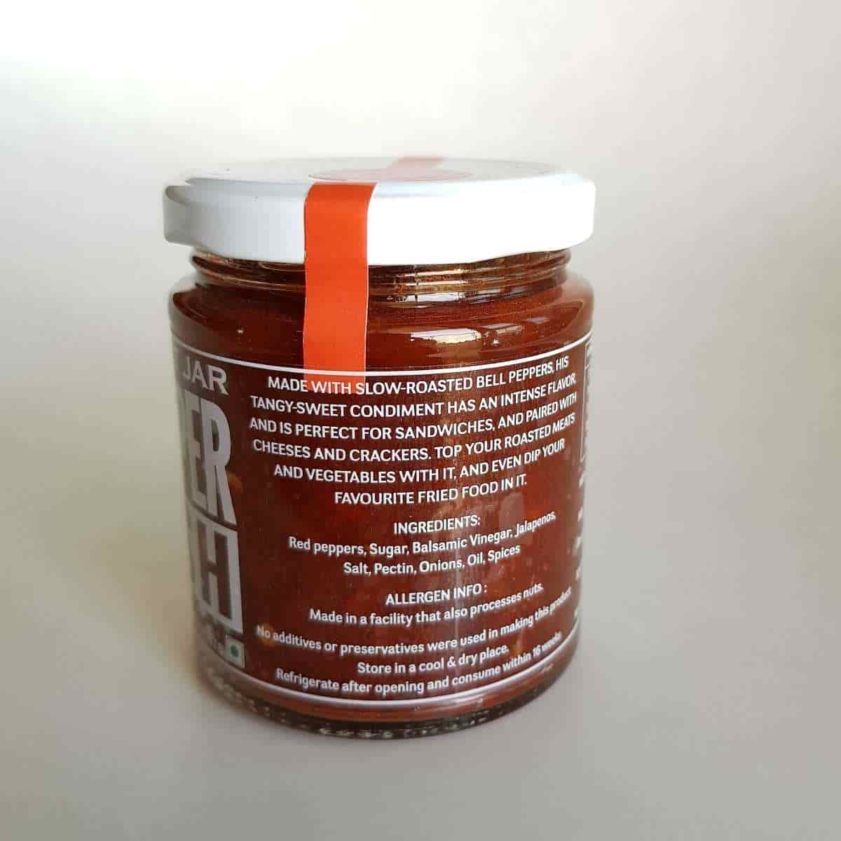 The Gourmet Jar Red Pepper Relish