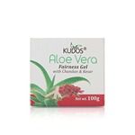 Kudos Ayurveda Aloevera Fairness Gel with Chandan and Kesar