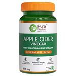 Pure Nutrition Apple Cider Vinegar Veg Capsules