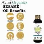 Avnii Organics Sesame Pure Cold Pressed Oil