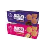 Early Foods Multigrain Millet & Ragi Choco Jaggery Cookies 150 Gms X 2 Nos