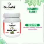 Guduchi Ayurveda Brahmi Tablet 500 Mg Sharpen Memory Improves Concentration Relieve Stress