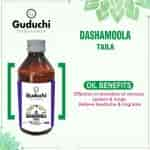 Guduchi Ayurveda Dashamoola Taila Effective In Disorders Of Nervous System & Lungs Relieve Headache & Migraine