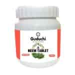 Guduchi Ayurveda Neem Tablet 500Mg Body Cleanse, Detox & Skin Wellness