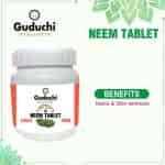 Guduchi Ayurveda Neem Tablet 500Mg Body Cleanse, Detox & Skin Wellness