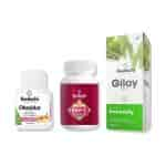 Guduchi Ayurveda Obesity And Hypothyroid Obesidat & Nav-C Caps With Giloy Juice