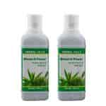Buy Herbal Hills Aloevera Wheatgrass Juice (Combo)