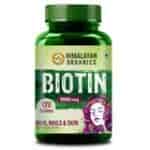 Buy Himalayan Organics Biotin 10000 mcg for Hair Growth