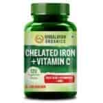 Himalayan Organics Chelated Iron with Vitamin C Supplement