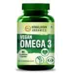 Himalayan Organics Omega 3 6 9 Vegan Natural Nutrition Supplement for Muscle Bone Heart & Skin