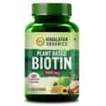 Himalayan Organics Plant Based Biotin 10000mcg Serve