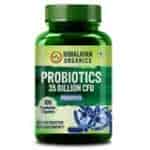 Himalayan Organics Probiotics Supplement 35 Billion CFU for women & men 16 Strains with Prebiotics