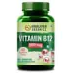 Himalayan Organics Vitamin B12 1500mcg B1 B5 B6 Folic Acid Alpha Lipoic Acid & Inositol
