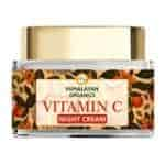 Himalayan Organics Vitamin C Night Cream with Hyaluronic Acid Anti Pigmentation & Skin Brightening