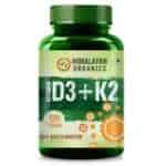Himalayan Organics Vitamin D3 with K2 as MK7 supplement